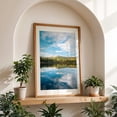 thumbnail image 4 of Silver Lake Reflections - Park City Utah Photography Oak Framed Wall Art Print 24 x 36 inches, 4 of 59