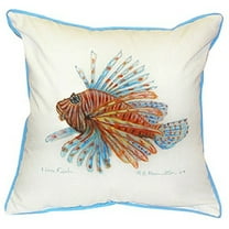Lionfish 22-inch x 22-inch Throw Pillow