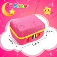 thumbnail image 2 of AYAOQIANG Estuche Rígido de Viaje Compatible con Juego de Iniciación de Libros Story Dream Machine, Contenedor Protector Rígido para Reproducción de Audio en Tiempo de Cuento, Colección de Personajes Real para Pequeños, Rosa, 2 of 7
