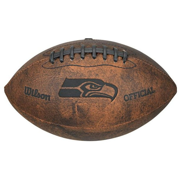 Seattle Seahawks Football - Vintage Throwback - 9 Pouces