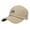 Khaki, variant on Unisex USA Flag Baseball Cap Flat Brim Embroidery Adjustable Hip Hop Style
