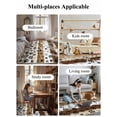 thumbnail image 6 of Farmhouse Dog Area Rug for Bedroom 3x5 Ft Paw Vintage Brown Wooden Board Super Soft fuzzy Throw Rug Non-Slip Fluffy Plush Indoor Floor Carpet for Living Room Nursery Home Decor, 6 of 8