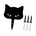 thumbnail image 4 of Estaca de gato para decoración de jardín, adorno artístico para patio, regalo divertido para césped, decoración decorativa para exteriores, porche, Estilo A, 4 of 8