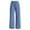 Blue, variant on Sngxgn Women's Classic Mid Rise Straight Leg Jean(Blue,XXL)