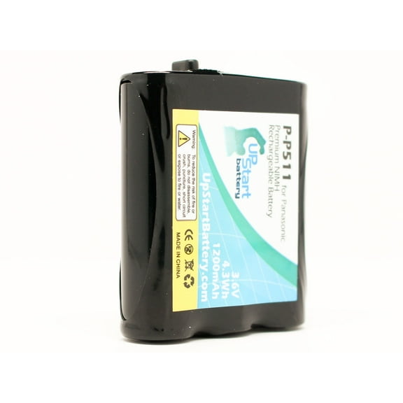 UpStart Battery RadioShack 960-2100 Battery - Replacement for RadioShack Cordless Phone Battery (1200mAh, 3.6V, NI-MH)