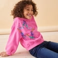 thumbnail image 3 of HIPYLO Girls Tunic Tops Size 10-12 White Tees Girls Long Sleeve Blouse Kids Compression Shirts a Shirts Cute Baby Clothes Size 3t Girls Clothes Tween, Pink 6-7 Years, 3 of 6