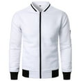 thumbnail image 5 of Futezty Men Lightweight Jacket Casual Jacket Waffle Knitted Black Jacket Coat, 5 of 5