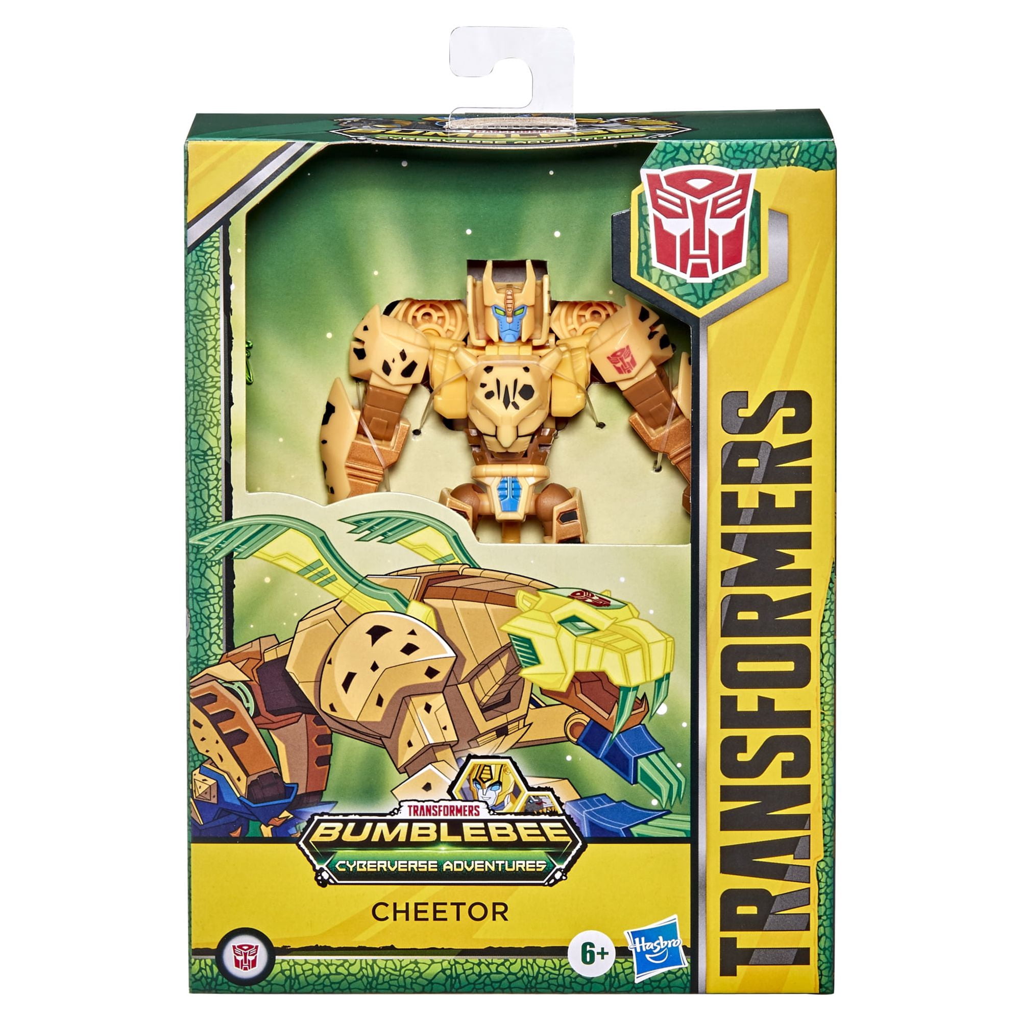 Transformers Bumblebee Cyberverse Adventures Toys Deluxe Class Cheetor Action Figure