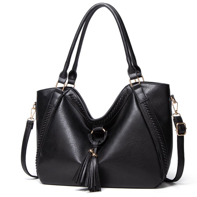 Bolso de mano GEEK de piel sintética de gran capacidad para mujer, moderno y suave, de piel, estilo retro, sencillo y versátil.