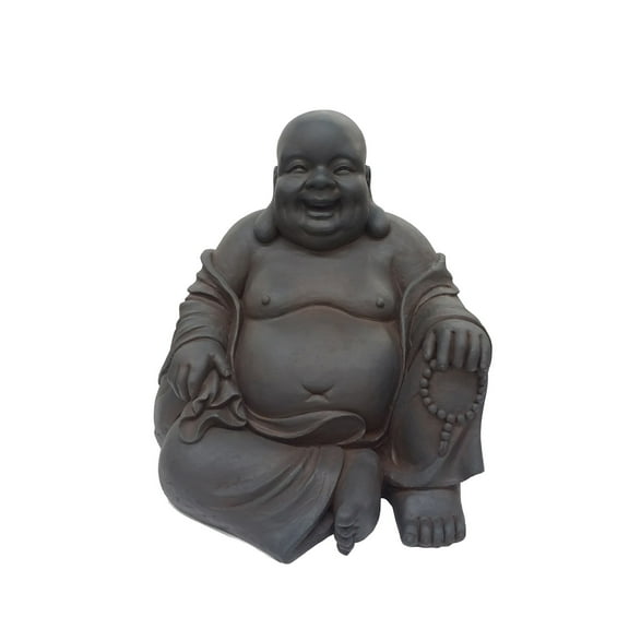 Hi-Line Gifts 9.5" Sitting Buddha Outdoor Garden Statue