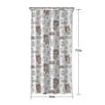 thumbnail image 5 of White Forest Girl Pattern Shower Curtain 36"x72" ,Bathroom Decorative Shower Curtains Set with 12 Hooks,Modern Waterproof Washable Shower Curtain, 5 of 6