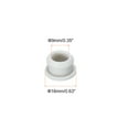 thumbnail image 2 of 4Pcs Snap Rubber Grommet Hole Plug Mount Dia 12mm ID 9mm H 10mm Seal Anti-Scratch Cable Pipe Grey, 2 of 5