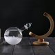 thumbnail image 5 of Botella De Pronóstico Del Tiempo En Forma De Globo De Cristal De Tormenta, Bola De Cristal Decorativa, Predictor Del Tiempo Para Regalo Creativo, Decoración Del Hogar Monstrate HA013570-00, 5 of 5
