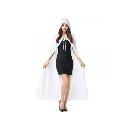Gold Velvet Death Cloak Wizard Princess Cape Adult Halloween Costume Cosplay