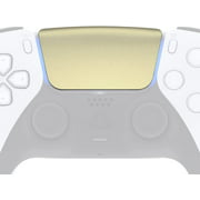 Metallic Champagne Gold Replacement Touchpad Cover Compatible with ps5 Controller BDM-010 & BDM-020, Custom Part Touch Pad w/Tool Compatible with ps5 Controller - Controller NOT Included