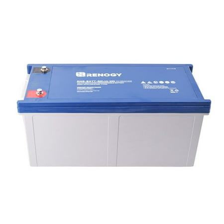 - Renogy Deep Cycle Pure GEL Battery 12 Volt 200Ah