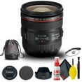 thumbnail image 2 of Canon EF 24-70mm F/4L IS USM Lens (6313B002) + Filter Kit + Cap Keeper + More(International Model), 2 of 3