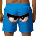 thumbnail image 3 of Men's Humor Graphic Elastic Waist Casual Shorts Quick Dry Swim Trunks for Pool Beach Vacation, 3 of 7