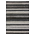 thumbnail image 1 of Better Homes & Gardens Outdoor/Indoor Rug, Charcoal & Ivory Stripe, 1 of 9