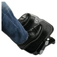 thumbnail image 5 of ALEFS112 14 in. W x 19.63 in. D x 3.75 in. to 7.5 in. H Soft Cushioned Ergonomic Footrest - Black, 5 of 5