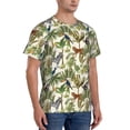 thumbnail image 2 of Bixox Men's Jungle Animals Printed Short Sleeve Skinny Athletic T-Shirt, 2 of 6