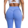 thumbnail image 4 of idosla 3D Cellulite Leggings Compression,High Waist 3D Anti Cellulite Leggings for Women,Slimming Workout Yoga Pants (Blue, M), 4 of 5