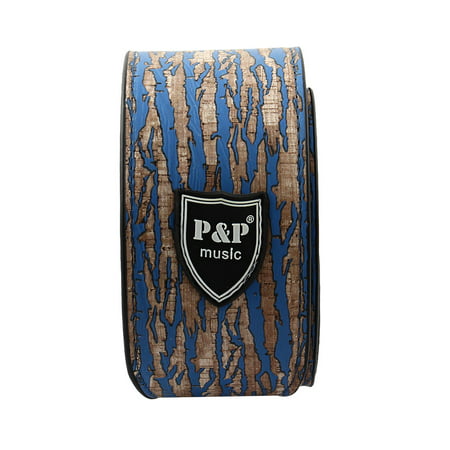 P&P Authorized PU Leather Adjustable Acoustic Guitar Bass Strap Belt