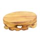 thumbnail image 4 of Jarrón circular de madera con base de bonsái, decoración para el hogar y la oficina, figura escultórica. Bajo, 4 of 9