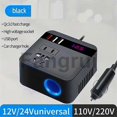 thumbnail image 4 of For car inverter dc12v24v to dc110v220v 120wpeak led display sockets power inverter adapters automob, 4 of 5