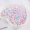 thumbnail image 5 of Yellow 2 4mm Sweet Color Round Foam Ball Diy H made Slime Material Box Makeup Bucket, 5 of 5