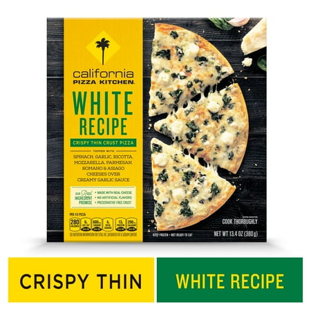 California Pizza Kitchen Crispy Thin Crust Frozen Pizza White