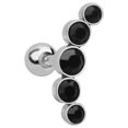 thumbnail image 5 of Grandest Birch 1Pc Women Stainless Steel Cartilage Helix Tragus Ear Stud Piercing Earring Gift Stainless Steel Multi-color, 5 of 8