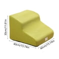thumbnail image 3 of Pet Step Ramp, 2 Tier Foam Stairs for Small Dogs Cats to Sofa _ #15 _ C _ Yellow _ S, 3 of 6