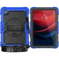 thumbnail image 2 of KOMI Case for Lenovo Tab K11 11'' 2024 / M11 TB330FU /Lenovo Xiaoxin Pad 2024 TB331FC, with Screen Protector, Hand Strap, Shoulder Strap, Rotating Stand Navy Blue, 2 of 5