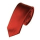 NYfashion101 Mens Couleur Unie 2" Cravate Maigre – image 1 sur 2