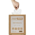 thumbnail image 5 of Prep Wipe white Lint Free Cleaning Towels Pack of 300 Sheets, 10" x 14" - Multi-purpose, Reusable, Perforated,  Grade Perforated Sheets (White, Pack of 4), 5 of 8