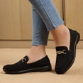 thumbnail image 2 of Mepaouo Women's Slip on Loafers Comfortable Dressy Walking Flats Suede Driving Work Moccasins Shoes, 2 of 8