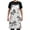 Bowknot Star, variant on Fish Paper Cutting Kitchen Apron with 2 Pockets Adjustable waterproof Cooking Aprons for Women Men Chef