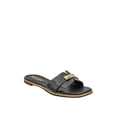 thumbnail image 2 of Sandalias Mujer Kipon Flat Casual negro 23, 2 of 6