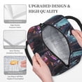 thumbnail image 3 of Fotbe Urban Mechanical Dragon Pattern Lunch Bag, Insulated Lunch Box, Small Leakproof Cooler Food Lunch Containers Reusable High Capacity Lunch Tote Bags for Work, Travel, Outdoor, 3 of 6