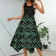thumbnail image 1 of WILLBEST Vestido Midi De Verano Para Mujer, Informal, Fluido, Floral, Elegante, Chaleco Largo, 1 of 3