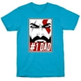 thumbnail image 6 of #1 Dad: Kratos Unisex Triblend Tee, 6 of 6