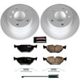 thumbnail image 2 of PowerStop Rear Geomet Coated Brake Rotor and Pad Kit Fits: BMW Select Models CRK633, 2 of 5