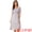 Purple, variant on DARING DIVA Square Neck Puff Sleeves Smocked Waist Midi Floral Dres S Beige