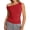Red, variant on Women'S Off the Shoulder Crop Top Sleeveless Stretchy Bodycon Tank Y2K Sling T-Shirt for Summer Red S