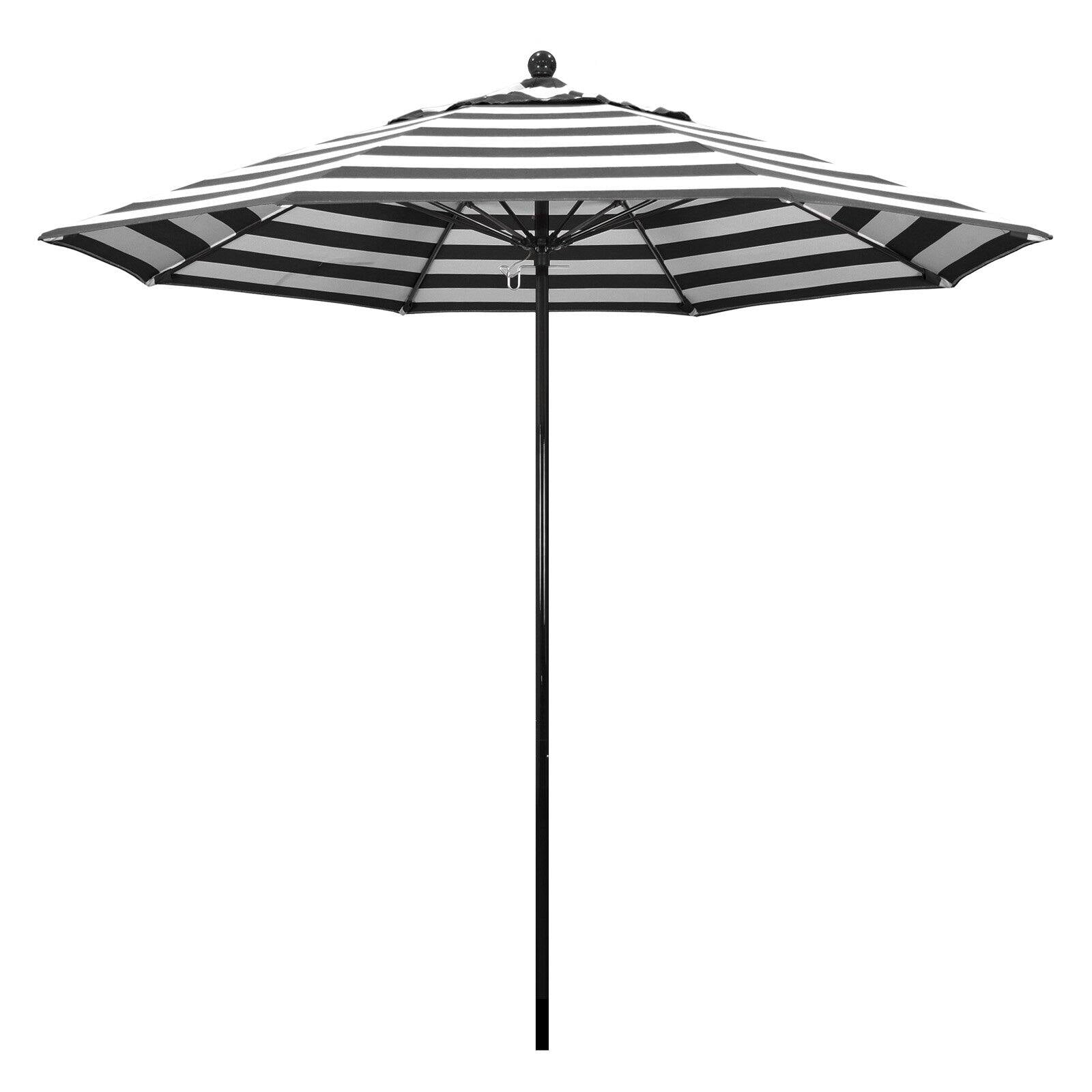 California Umbrella 9 ft. Complete Fiberglass Sunbrella Market Umbrella