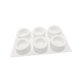 thumbnail image 1 of EeaseMX Molde de silicona 3D para tartas de 6 cavidades, ideal para pudines, mousses de chocolate, postres y utensilios de cocina., 1 of 7