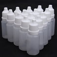 thumbnail image 3 of Leadrop 5 Pcs Durable 5-100ml Empty Plastic Squeezable Dropper Bottles Eye Liquid Dropper, 3 of 8