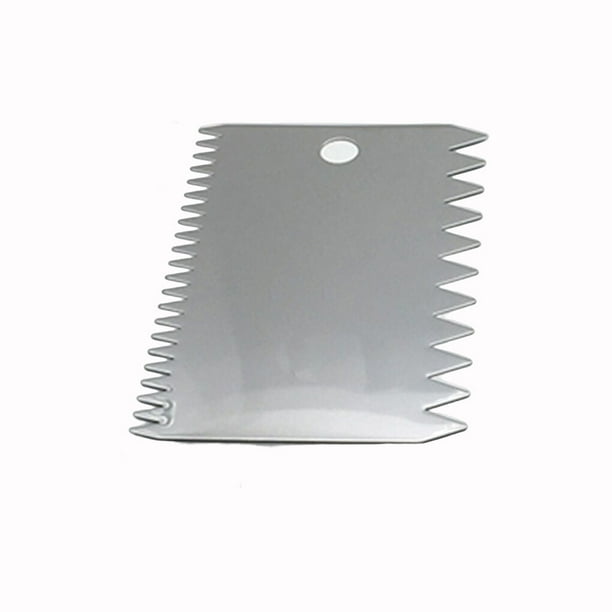 Injueey Raspador de pastel de acero inoxidable Raspador de pastel trapezoidal Crema de chocolate Herramienta más para glaseado Herramientas y accesorios para hornear Plata, tipo 2 15*9.8 cm Injueey JJ20076-02