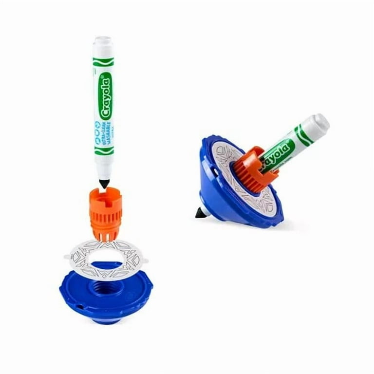 Crayola Colourwhirls, 1 Ct, Spin Art Toy with Washable